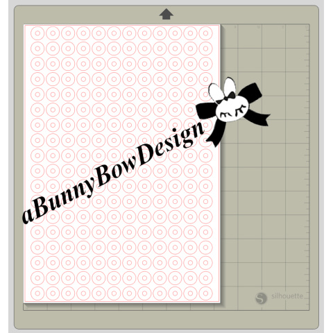 Silhouette Cutting File - Hole Reinforcers - BB137