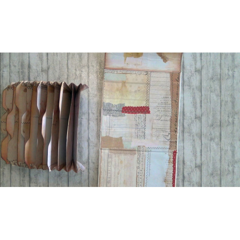 BB131 - File Folder Ephemera Holder Book - Full Kit Bundle in A4 and US Letter Size - Index Box - Rezept Karten Ordner